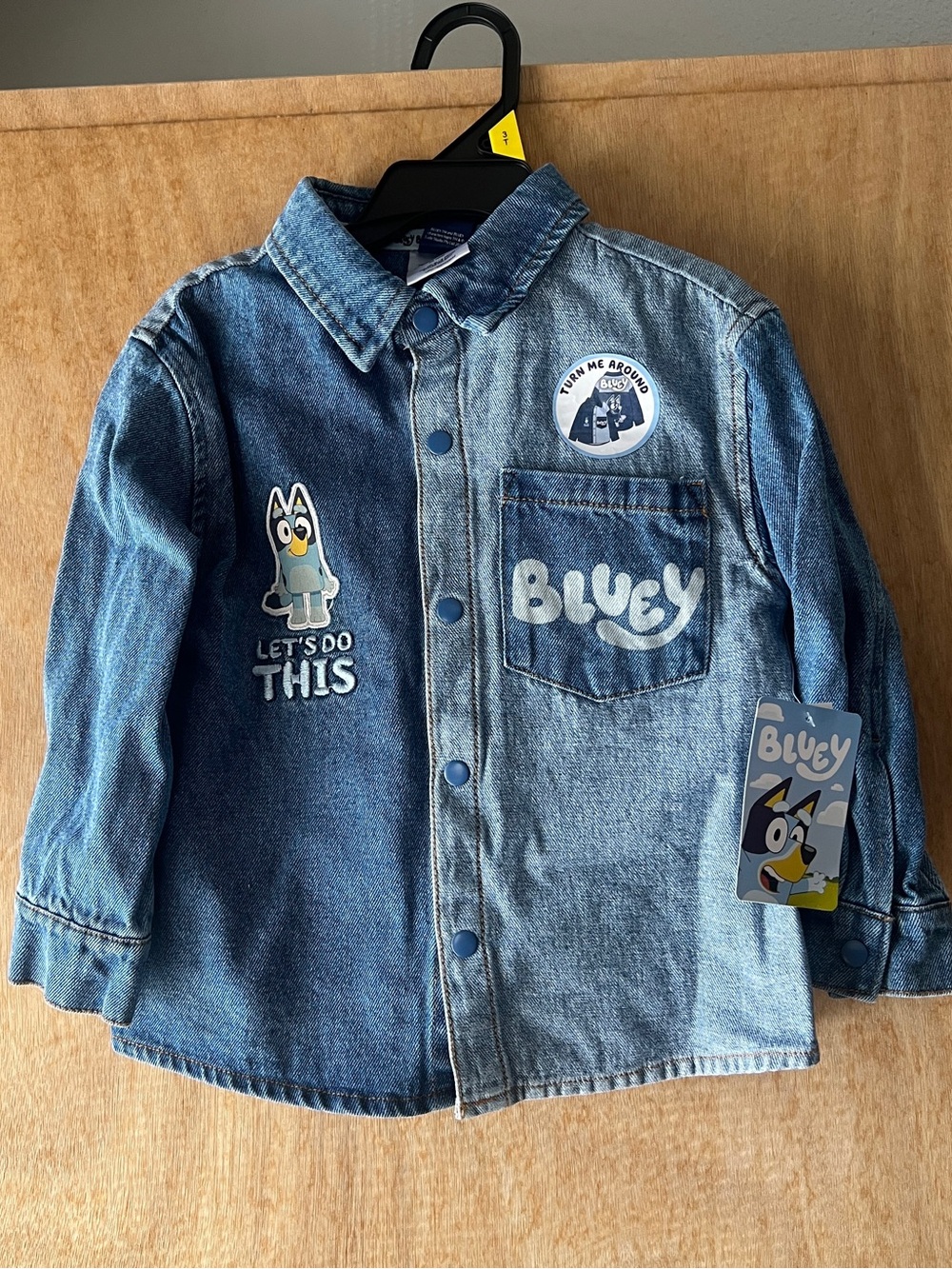 Kids' Denim Jacket - Bluey